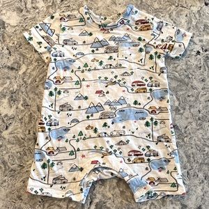 Tucker and Tate Baby Boy Camping Romper size 12 months